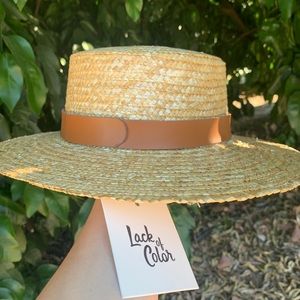 LACK OF COLOR SPENCER BOATER HAT